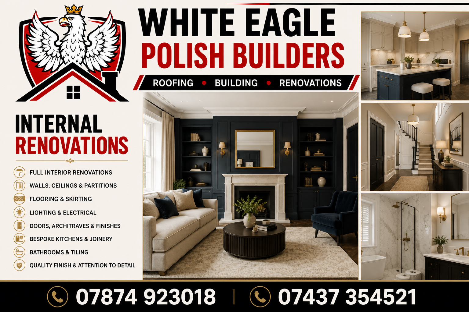 Internal Renovations by White Eagle Polish Builders